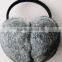 Japanese Design Hot Style Warm Fur Earflap Natural Color Rabbit Fur Earmuff