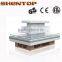 Shentop 2014 Commercial Island Surrounded Open Type Display Freezer For Supermarket Sale With CE Approve STLFG-HD