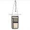 Genuine Neck Hanging Boarding Pass Holder Travel Document Organizer Passport Holder