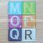 Square Scrabble Letter crystal glass Mosaic Educational Toys