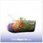 Suede Soft Sole Baby Shoes With Flower Buckle Strap Fancy Baby Girls Shoes