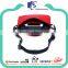 Customize red 600D poly canvas waist bag with inside pocket