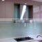 White/ bronze/ black painted glass for kitchen and wall decoration