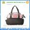 Fashion polyester adjust shoulder tote mommy bag