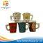 Paper coffee cup with handles