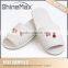 Soft eva foam outsole disposable waffle slippers hotel amenities washable slippers