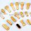 Foot-Shaped Wooden Bristle nail brush, massage brush WMB014