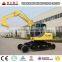 48kw wheel excavator/0.3m3 bucket crawler excavator/8 ton mini diesel excavator