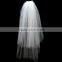 2016 Edged Ivory White Wedding Veil Soft Tulle High Quality Wedding Veils