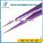 BST-10C Stainless Steel Highly Precision Tweezers Pro Tool Tweezers Purple