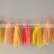 foil tissue paper decoration garland for party decoration