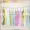 COLOR Hanging tissue paper tassel for wedding decoration