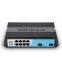 8+2 sfp port unmanaged full gigabit ethernet switch 12v