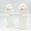 200ml white HDPE shampoo in green bottle