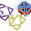 Candy color Silicone Heat Mats Pads Pot holder Coaster