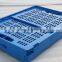 600x400x280mm Ventilated collapsible box plastic fruit folding crate