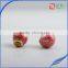 2016 New Korean fashion Wild European style simple double ball candy-colored wild earrings Women Brand earring jewelry