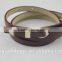 ladies fashion belt display with so many colors