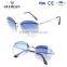 No Rim Vintage Italy Brand design Ce sunglasses progressive Sunglasses