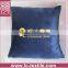 supply OEM embroidered cheap promotional flocking pillow with invisible zipper design(LCTP0106)