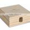 factory selling display small pine wooden 5-15ml essential oil bottles case gift box for For businessTravel & Presentations