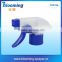 New arrival various design transparent bluePlastic hose trigger sprayer for washing agents