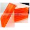 New developed orange plastic box for put office file with plastic production