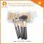 4pcs PVC Packing golden facial use brush set make up