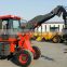 cheap farm tractors wheel loaders oj-16 with big auger
