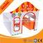 Eco-friend fireboard material kids smart play zone wooden doll house