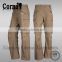 Multi-pocket breathable polyester detachable trousers women anti-wrinkle ladies trouser cutting for wholesales