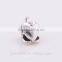 Fashion Large CZ Micro Pave Pendants Bead For Jewelry Making