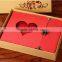 Top sale wedding memory gift handmade diy storage kraft paper photo box with lid