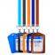 Custom id card lanyard with PVC holder accept logo print