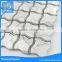 White and grey marble shaped backsplash floor tile patterns for small bathroom