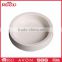 SGS standard family dog and cat use plastic unbreakable wholesale white round portable pet bowls