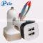 Factory price good design 2 port wholesale usb car charger adapter for ipad and mobile phone