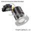 IP20 aluminum chrome fixed fire rated downlight GU10 BS476