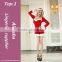 2015 new style christmas costume with high quality