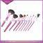 Popular 10 Pcs Bamboo Makeup Brush Set