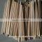 4.2*203mm Disposable Aspen Genroku Wood Chopsticks Packed in Bulk