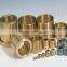 SPF WFF 500-series flanged graphite bush , JFB brass graphite slide bearing , self-lubricating graphite insert copper bushing