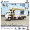 Dongfeng 4*2 4*4 type 95 Hp truck mouted crane crane low bed semi-trailer