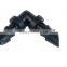 Irrigation System Black Round Tube Fitting Barbed Connector