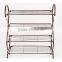 Vivinature shoes store shelf and metal seating shoes furniture for lving room