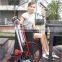 Newest Model Four wheel Roller Skating Shoes bike Folding Four wheel Skating Bike with Roller Skating Shoes For Adult