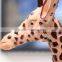 Resin giraffe shaped fancy circular fish tank
