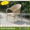 Balcony furniture coffee shop beige table set