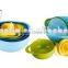 5pcs Rainbow Color Multi-function Household Products Food Grade Juicer Set