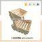 Home decration decorative wooden fruit basket